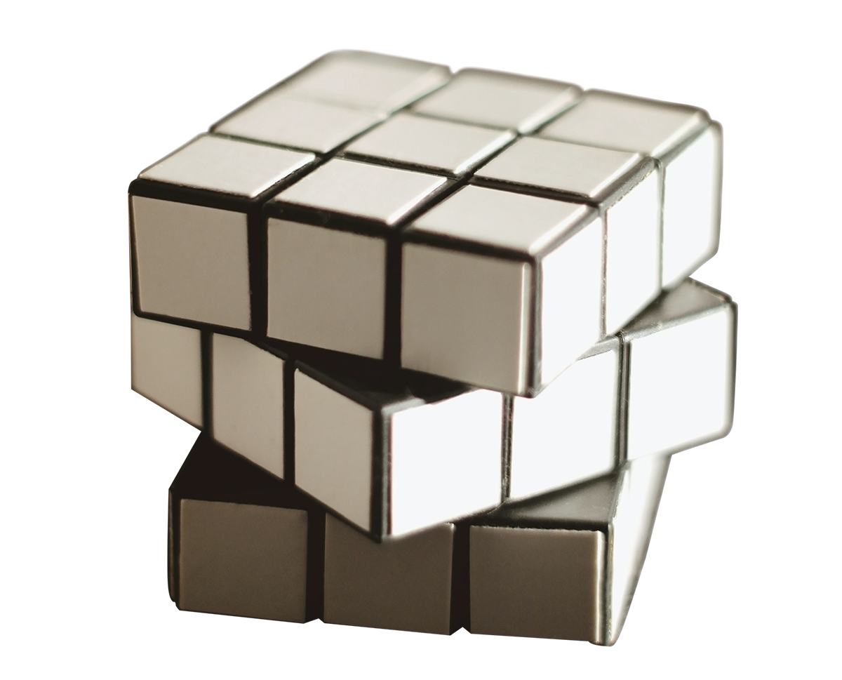 white rubiks cube PNG image, transparent white rubiks cube png, white rubiks cube png hd images download